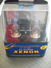 COPPIA LAMPADE 12V H1 POTENZIATE PLASMA XENON
