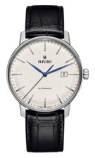 New Rado Coupole Classic Auto White Dial Leather Band Men's Watch R22876015  