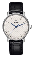 New Rado Coupole Classic Auto White Dial Leather Band Men's Watch R22876015  