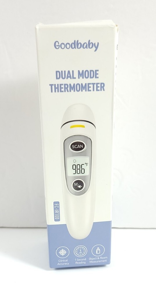Goodbaby Touchless Digital Dual Mode Thermometer Forehead Ear Fever