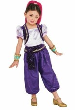Shimmer Girls Child Costume 2T-3T 3 yrs Rubies Nickelodeon Purple Jumpsuit NEW