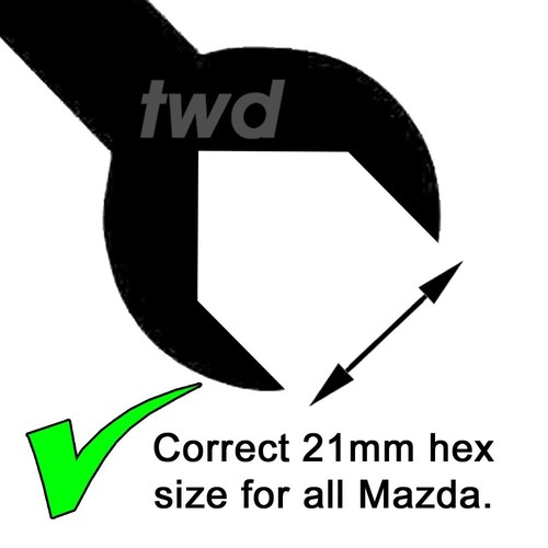 4x ALLOY WHEEL NUTS FOR MAZDA CX SUV (M12x1.5) 21MM HEX LUG STUD BOLT SILVER - Picture 3 of 8