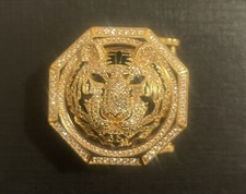 Belt Buckle Tiger Face