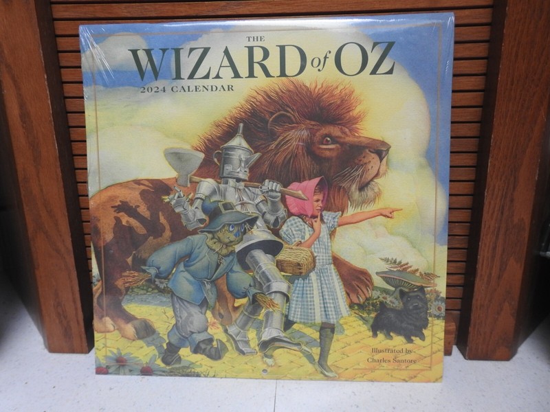 2024 Wizard of Oz Calendar - Charles Santore Illustrations