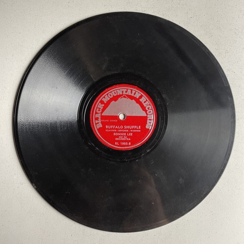 10" 78 RPM-Bonnie Lee-Forty Years Ago/Buffalo Shuffle/Black Mountain Records - 第 4/4 張圖片