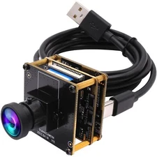 4K HDMI USB Camera Module Wide Angle Webcam for Computer 4K 30fps PC Camera M...