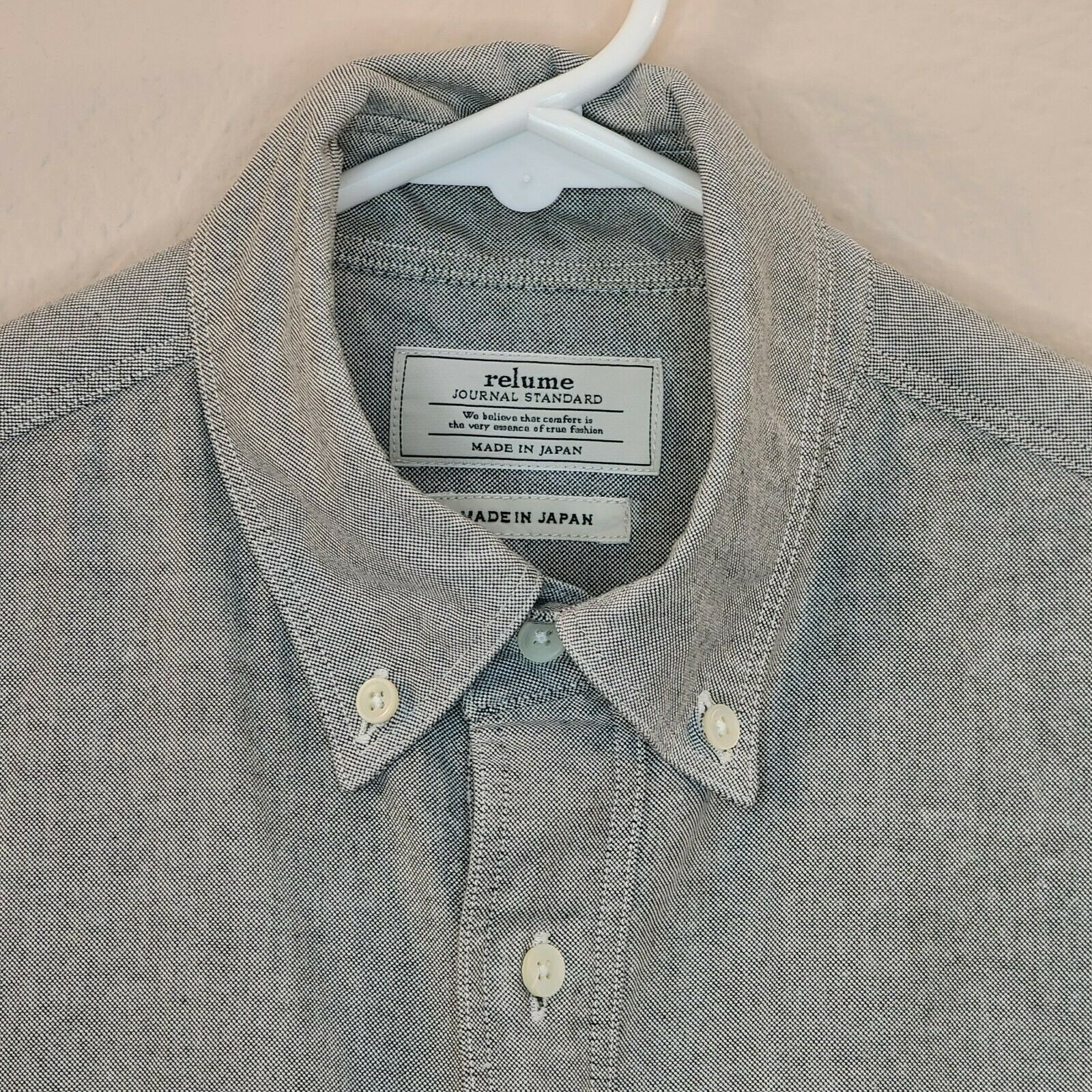 Journal Standard Mens Shirt Small Gray Relume Sho… - image 8