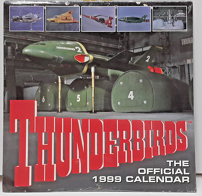2021/1999 Thunderbirds Calendar - Gerry Anderson - 12'' x 12'' - SEALED!