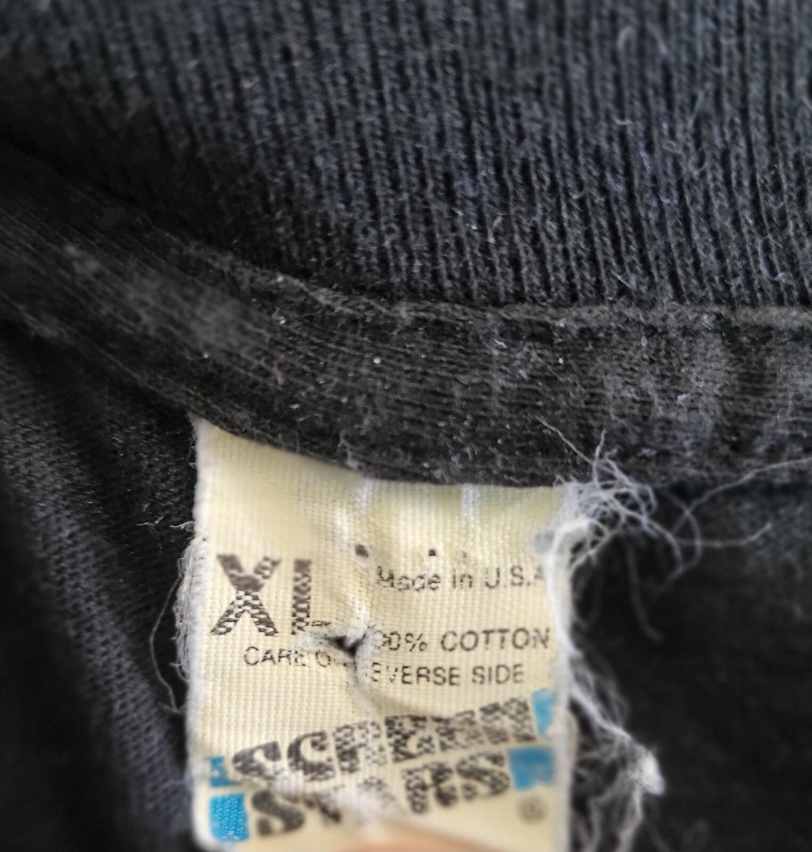 RARE Vintage 1987 PUBLIC IMAGE LTD Happy? Concert TOUR T-SHIRT