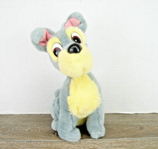 VTG Disneyland Walt Disney World Lady and the Tramp Plush Stuffed Toy Dog 8"