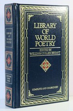 Library of World Poetry by William Cullen Bryant 1984 Hardcover. Excellent*