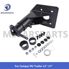 For Camper RV Trailer 12"-17" Fifth (5th) Wheel to Gooseneck Adapter Hitch