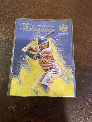 2021 Panini Diamond Kings - Elegance #E-5 Carlos Correa
