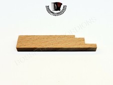 Accordion Keytop Sharp Key Base Beech Wood 78 mm 