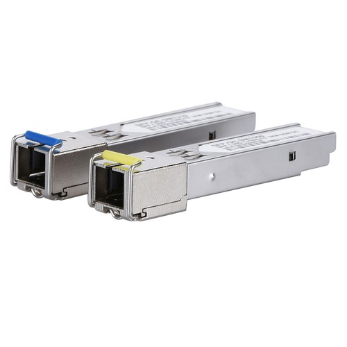 2Pcs SC Connector 3km 1.25GB/s SFP-BX03-D Tx1550nm/RX1310nm Transceiver Module F - Photo 5/14