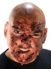 Burn FX Kit Face Scar Wound Dress Up Halloween Costume Makeup Latex Prosthetic