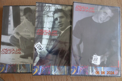 Joshua Jay, CLOSE UP- UP CLOSE, Vol. 1-3, neue noch eingeschweisste DVDs
