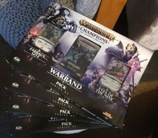 4x Warhammer Age Of Sigmar Champions Warband Pack Series 2 (Brand New & Sealed)