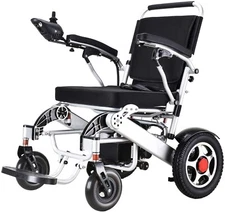 Lightweight Electric Wheelchair Folding Foldable Heavy Duty Power Wheelchair 