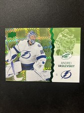 23-24 UD Ice Hockey Green Parallel 26 Andrei Vasilevsky