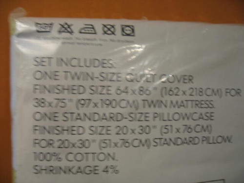 IKEA Minnen Drake Quilt Cover and Sham Set TWIN Dragon Set Fairytale New - Picture 5 of 8