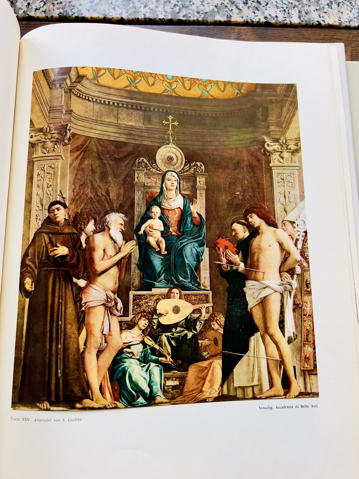 Vintage Book Giovanni Bellini Pictures Colour Plates Art Folio Illustration C...