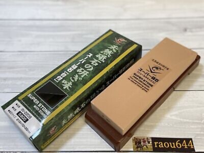 Naniwa Super Stone IN-2208 #800 20mm Japanese Waterstone Whetstone with stand
