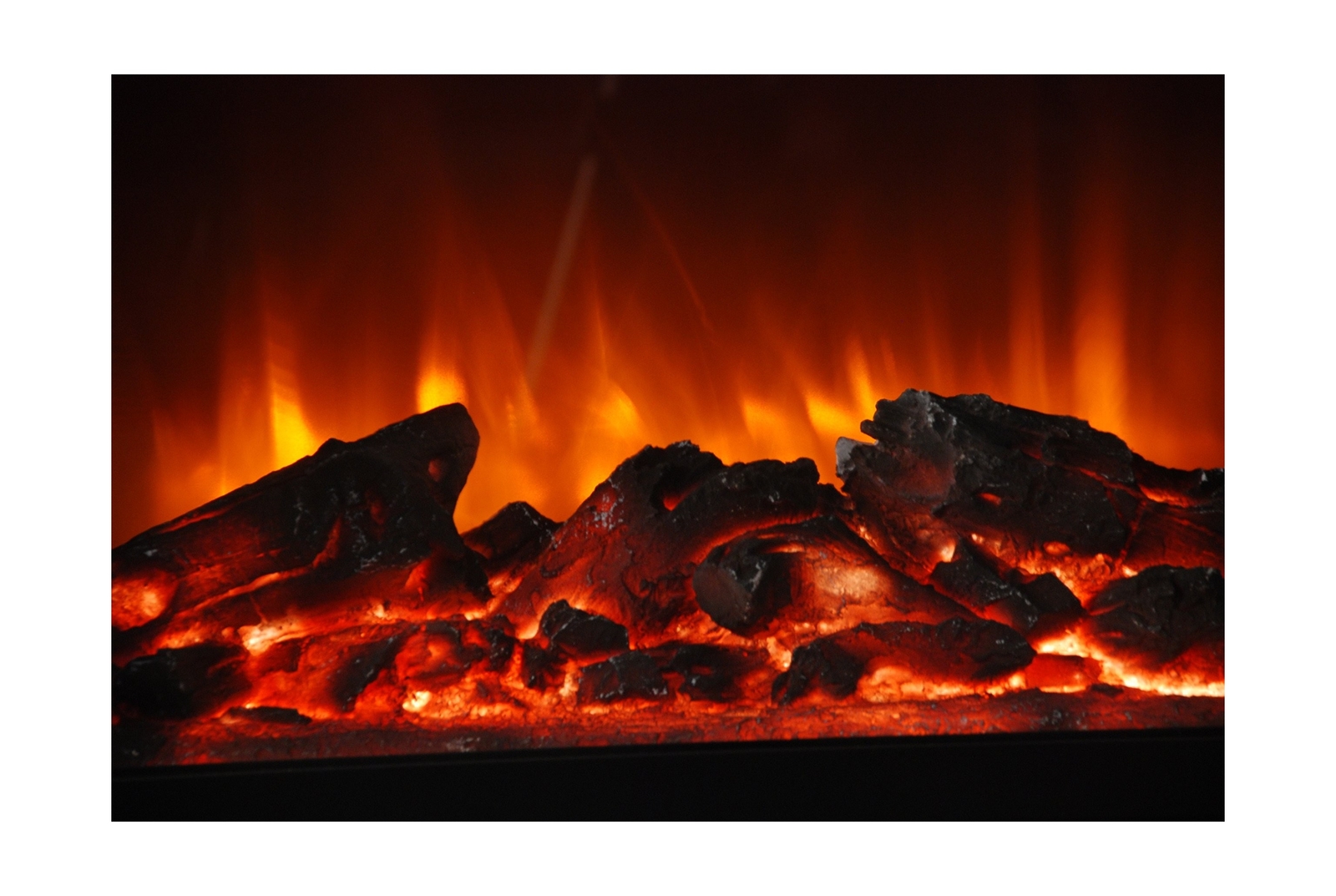 LifeSmart LifePro 1500 Watt Electric Infrared Quartz Fireplace Heater