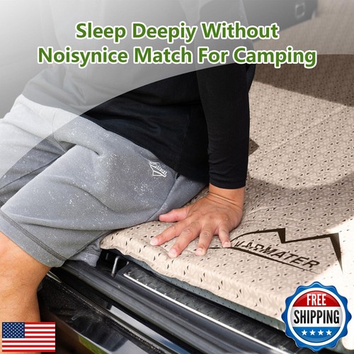 M KARMATER Self Inflating Car Sleeping Pad for Camping, Thick Memory Foam Car - Picture 3 of 5