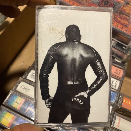 Bobby Brown/ Bobby / SEALED Cassette Hype Sticker On The Back NOS B4 - Foto 1 di 8
