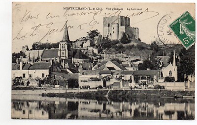 MONTRICHARD - Loir & Cher - CPA 41 - vue et le couvent
