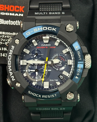 CASIO G-SHOCK GWF-A1000C-1AJF FROGMAN Radio Solar Watch Bluetooth