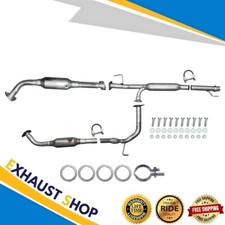 Resonator & Catalytic Set Fit 2005-2006 Toyota Tundra 4.7L Crew Cab w.Double Cab