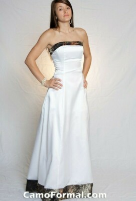 snow camo bridesmaid dresses CAMO Bridesmaid dress Strapless SIZES 2 to 14 – Weddings in Camo