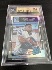 2016 Donruss Optic Holo Ezekiel Elliott RR BGS 9.5 Gem Mint (w/10 on surface)