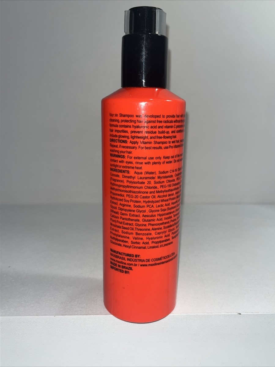 Maxiline Hair Revitalization & Restoration Shampoo, 10.14oz, New