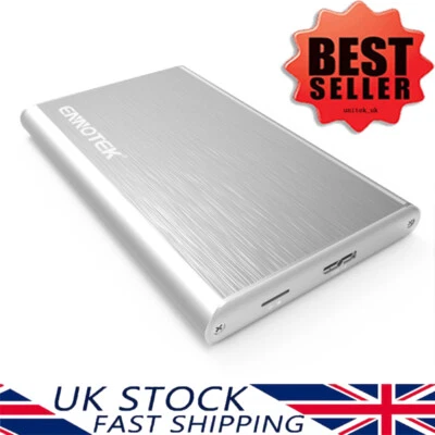 Ennotek® 2.5" Inch USB 3.0 Hard Disk Drive Aluminum Enclosure Caddy for HDD/SSD