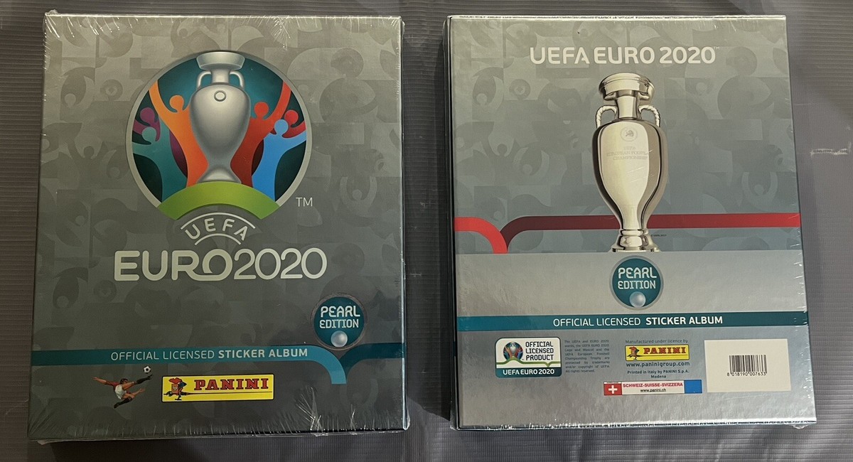 Panini Euro 2020 UEFA PEARL EDITION Treasure Box - Exclusive To