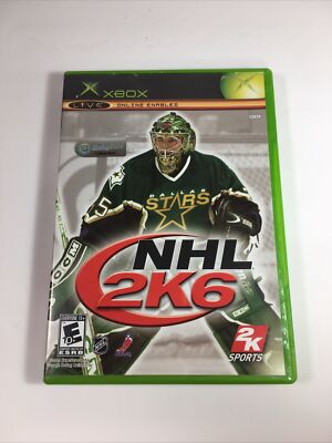 NHL 2K6 (Microsoft Xbox, 2005) Complete