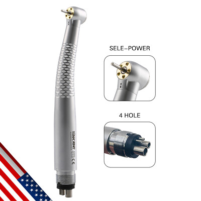 Dental Five LED Lights E-generator High Speed Handpiece 4Hole Shadowless po