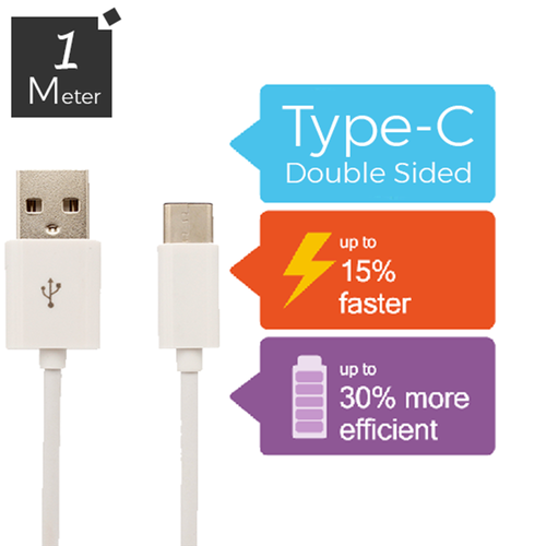 FOR Sony Xperia L1 L2 XA1 XA2 USB-C Type C Data Sync Charger Charging Cable Lead - Picture 16 of 61