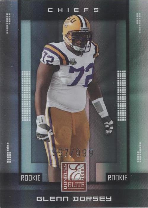 2008 Donruss Elite Glenn Dorsey #183 - 1 of 2