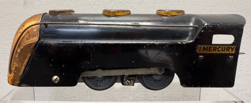 Mercury Magic Train Engine MARX Mercury Articulated Steam Engine Train w/ 4 Copper Cars - New York ...