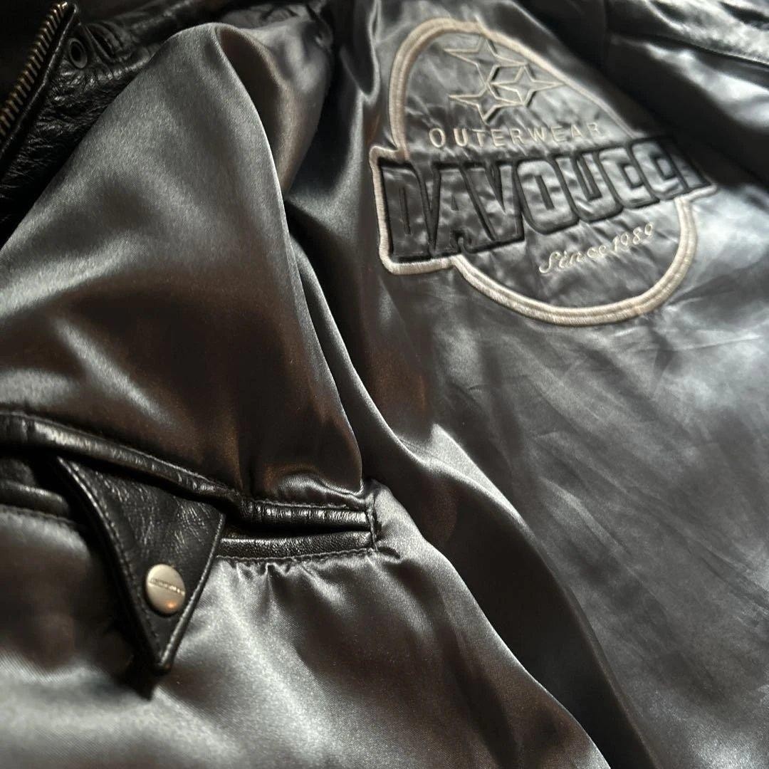 Rare DAVOUCCI leather jacket | eBay