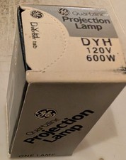 GE DYH 600W 120V Photo Projection Bulb Projector Quartzline