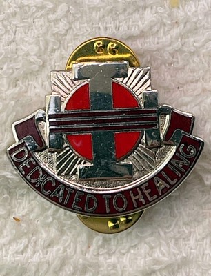 Original:  106th  General Hospital  DI / DUI / crest   CB    101825   31