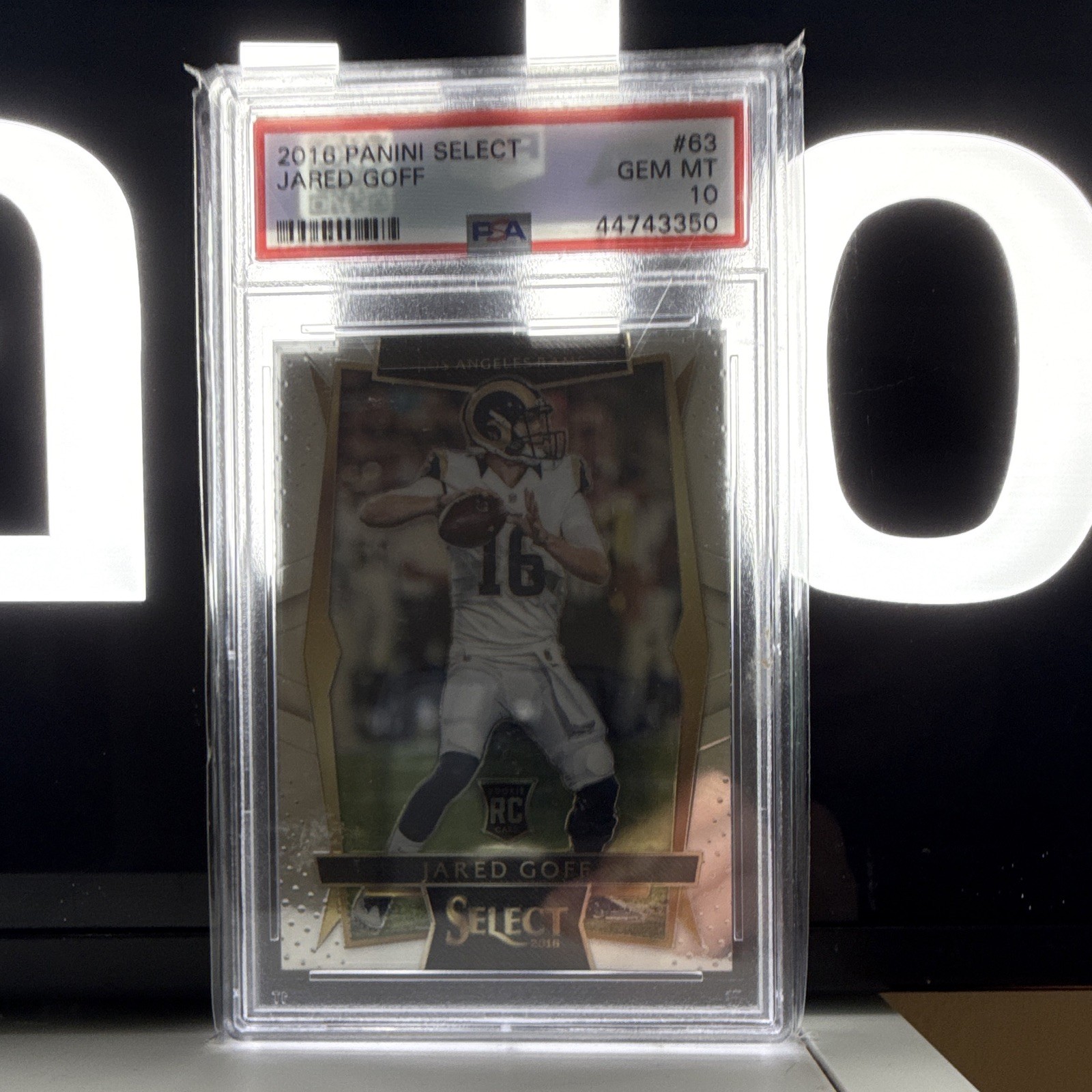 Jared Goff Panini Select #63 Base