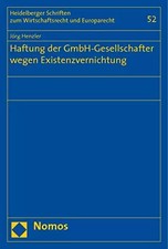 Haftung der GmbH-Gesellschafter wegen Existen...