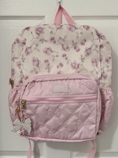 LoveShackFancy x Target Yoobi Limited Edition Ribbon Rosa Backpack Sterling Dusk