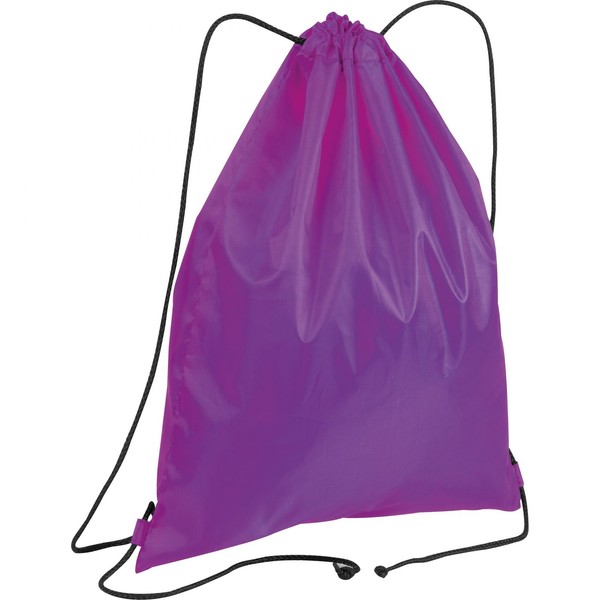 Gymbag / Sportbeutel / Turnbeutel / Aus Recyceltem Polyester / Farbe: Lila-image